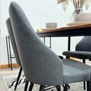 Silla de Comedor Gris