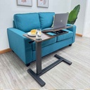 Mesa auxiliar con altura ajustable y rodines