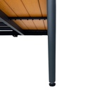Juego de sala L con mesa