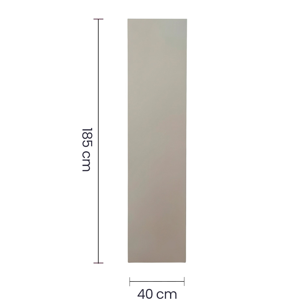 Armario metálico beige de 2 puertas