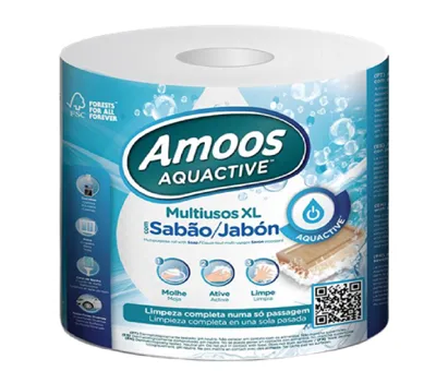 Amoos toalla mayordomo big roll aquactive 3 capas  208hjs paq 6 und-J655023 - 1