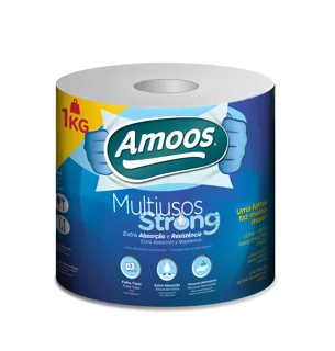 Amoos toalla mayordomo strong triple hoja 280 h paq 6 und J637013 - 1