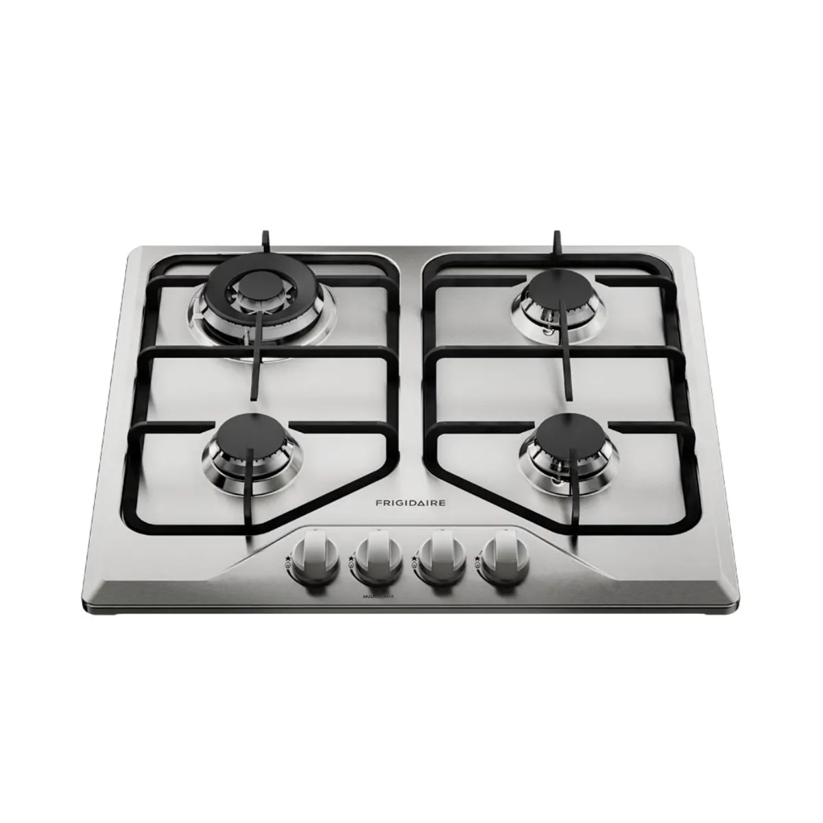 Frigidaire plantilla de gas 24" vidrio empotrable 4 quemadores FTGY24R0EMS - 1