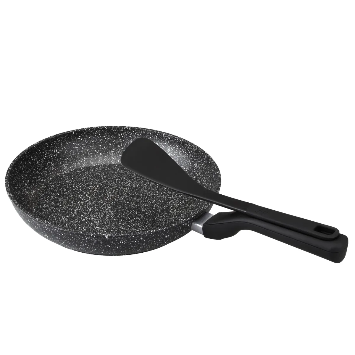 Westinghouse sarten de 28 cm con volteador magnetico color negro - WCFP0099028MBBT - 1