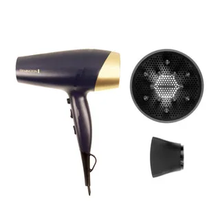 Remington secadora de cabello ceramica infusion zafiro Sapphire Luxe 1900w azul D5805-110 F - 3