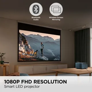 Viewsonic Proyector LED inteligente 1080p con Google TV, Wi-Fi y Bluetooth integrados - LX60HD - 5