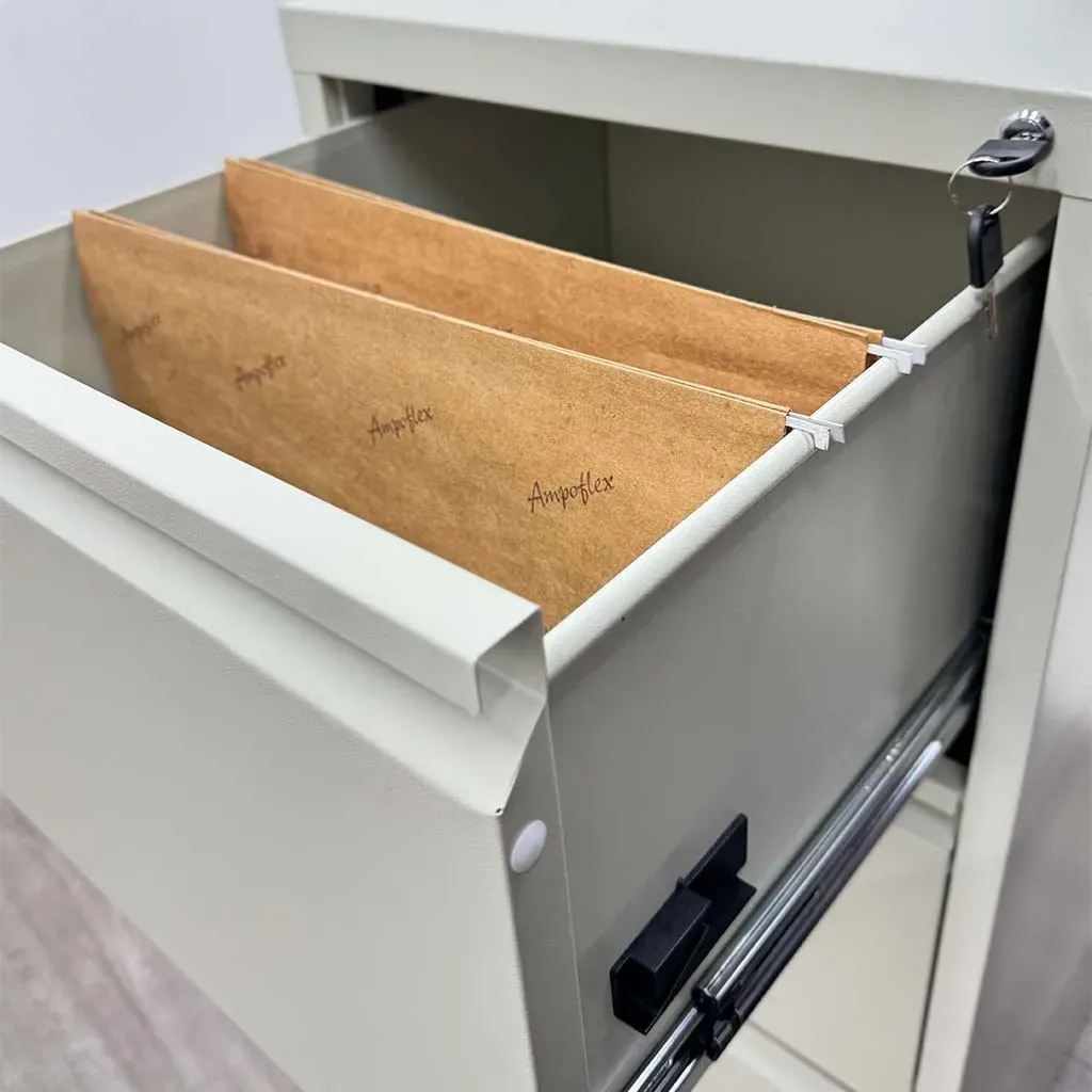 ARCHIVERO 3 GAVETAS BEIGE - 3