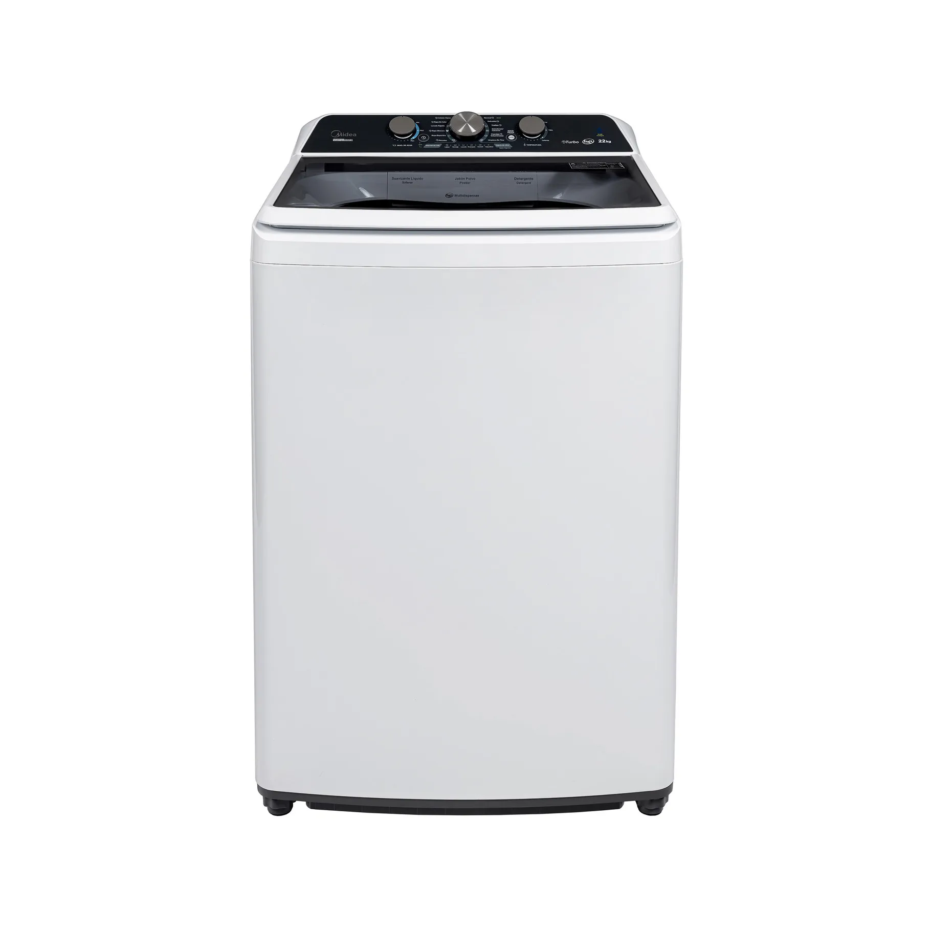 Midea Lavadora Carga superior de 22 kg Blanco MA500W22I/W-CA - 1