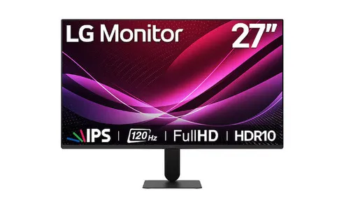 LG Monitor U4 27" IPS FHD, 144 Hz, HDR10, diseño sin bordes – 27U411B-B - 1