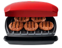 George foreman parrilla tipo grill 5 porciones roja GR350FR-LA