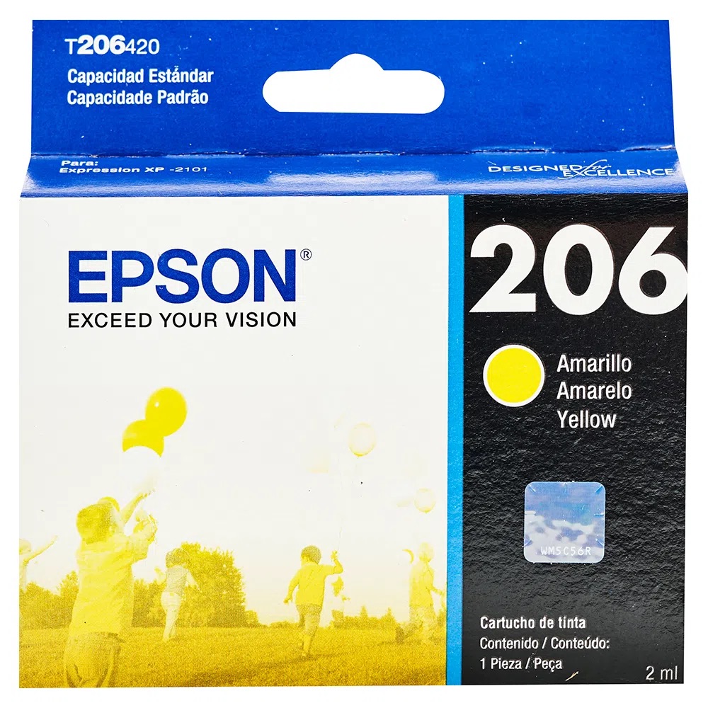 Epson cartucho T206420-AL 206 yellow xpression XP-2101