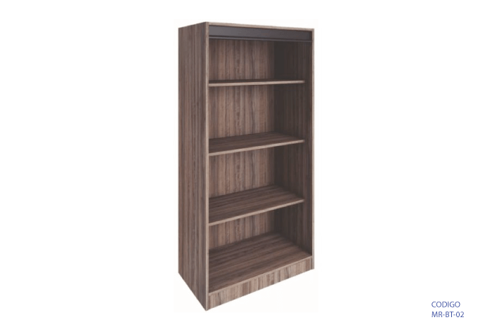 [MR-BT-02] Mueble tipo librero sin puertas