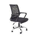 Silla de oficina secretarial semi ergonómica
