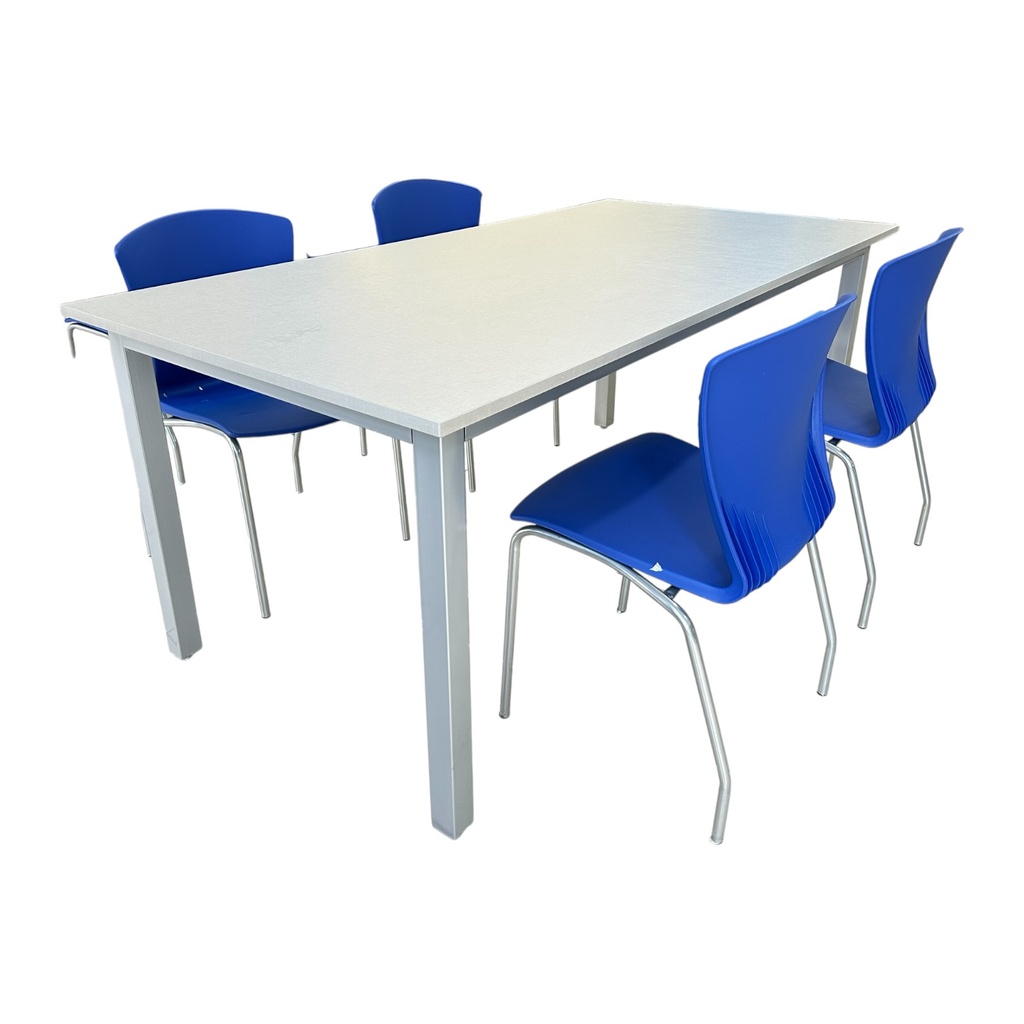 [MR-MS-MM-22] Mesa en metal para comedor institucional