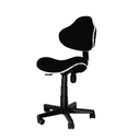 SILLA JUVENIL MALLA NEGRA