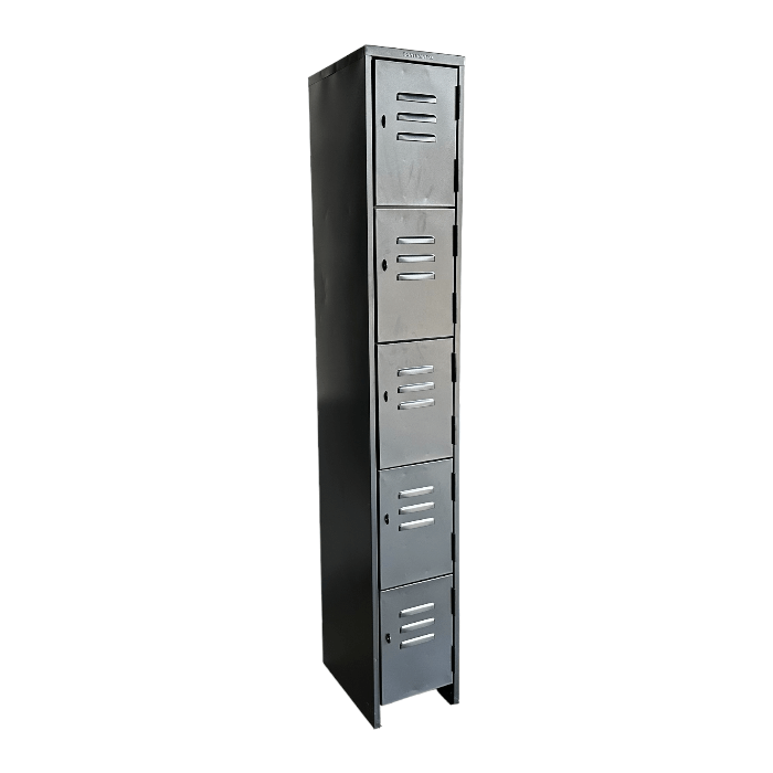 Locker metalico de 5 espacios
