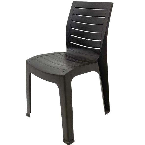 [TK-SI-28] SILLA ROBLE SIN BRAZOS CAFÉ