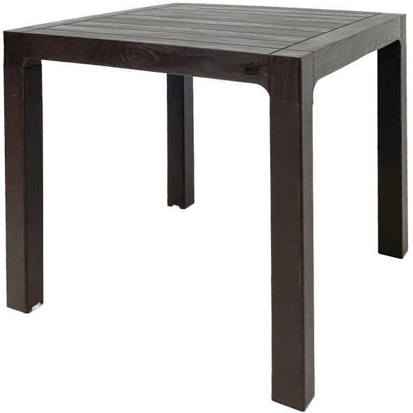 [TK-MS-10] MESA ROBLE 80CMX80CM CAFÉ