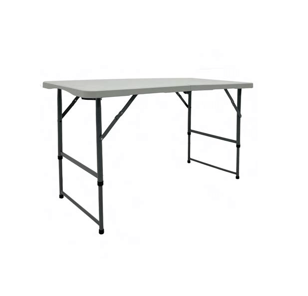 [TK-MS-14] MESA PLEGABLE RESINA 122CMX60CMX53-74CM