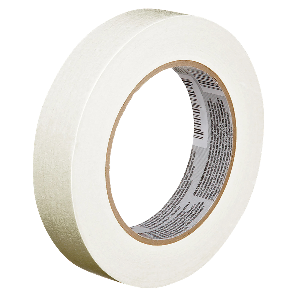 3M cinta scoth masking blanco 3/4"18mmX 40m 48 rollos/ cajas  3500-18AP-CS-70009127179