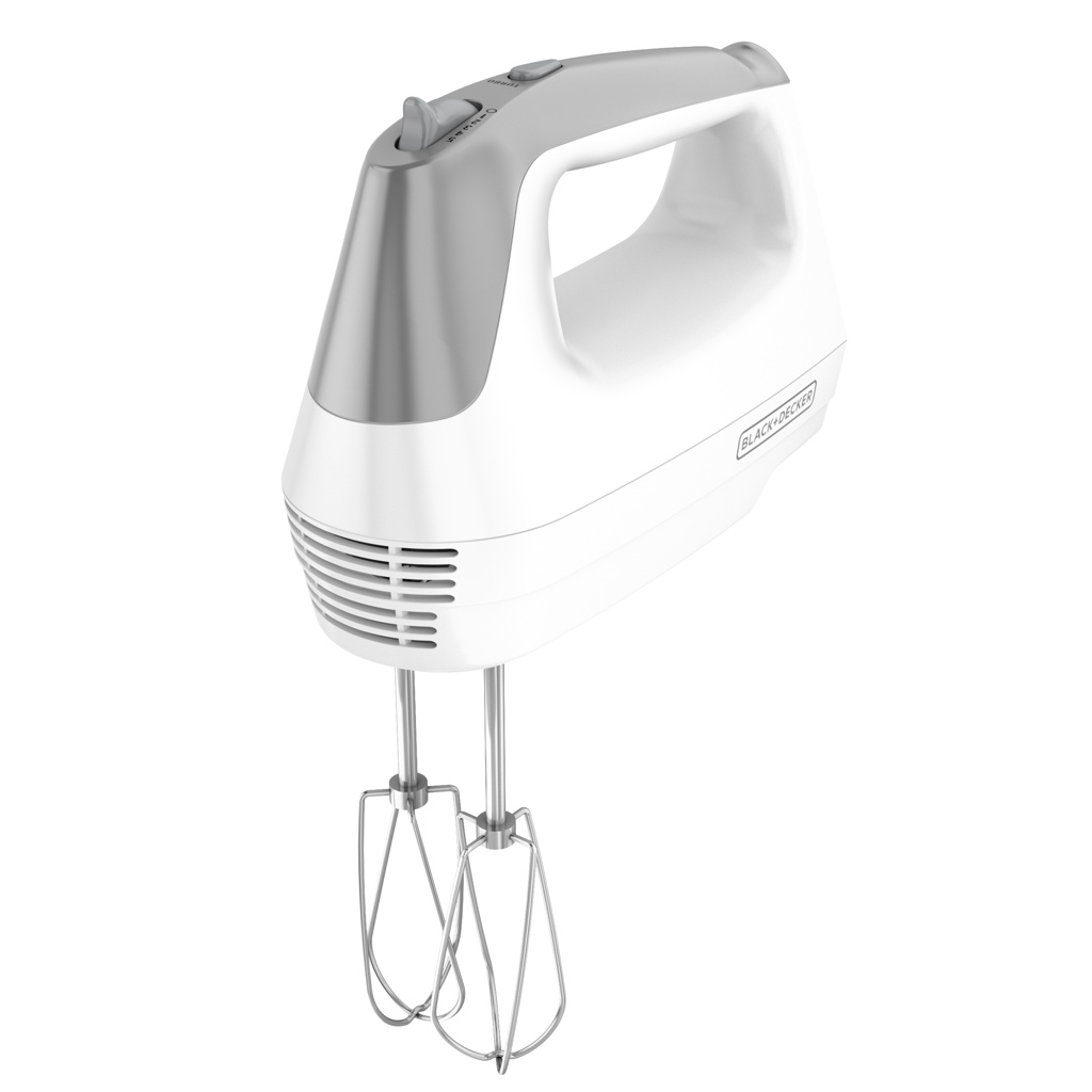 [DTF-BD00061] Black + Decker batidora de mano 5 veloc 175W blanca MX1500W