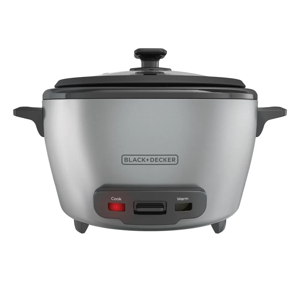 Black + Decker olla arrocera 10 tazas cocidas gris RC5200M