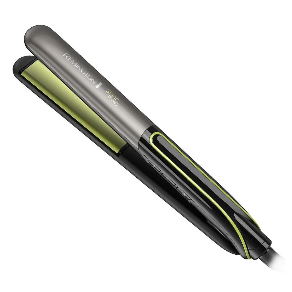 [DTF-BD00144] Remington alisadora cabello ceramica 1" terapia aguacate verde S12A (110) F