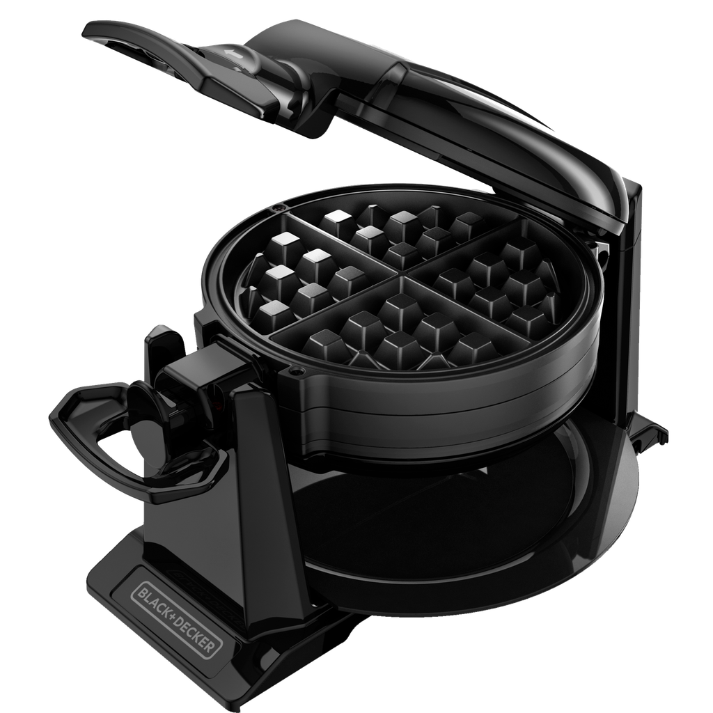 Black + Decker wafflera estilo belga giratoria negra WMD2000B