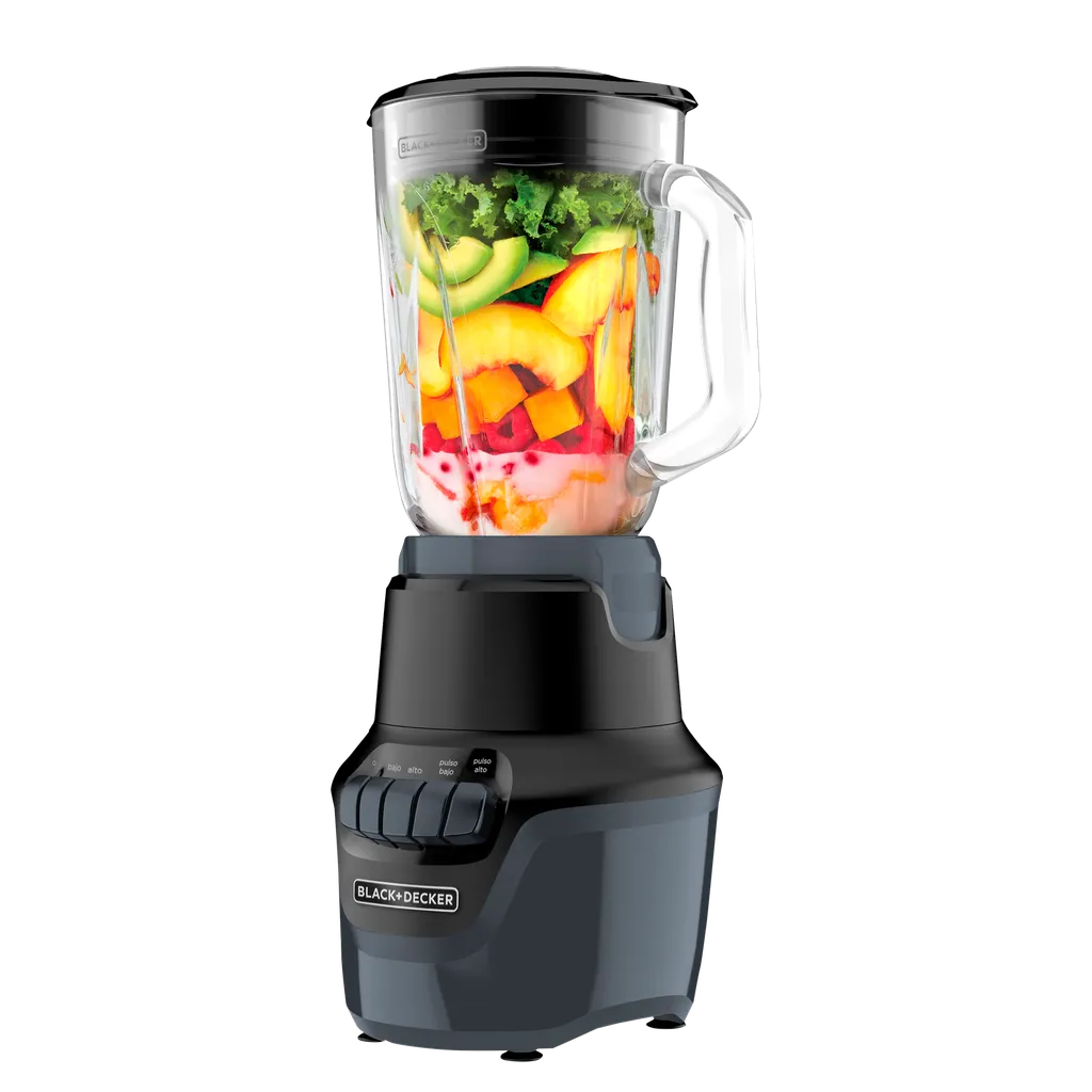 [DTF-BD00371] Black + Decker licuadora vidrio 1.5 litros 800W 4 veloc BL1600BG-LA