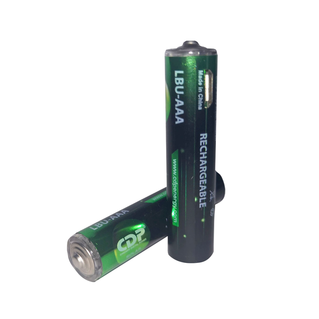 CDP bateria recargable AAA blister de 2 unidades usb lbu-AAA