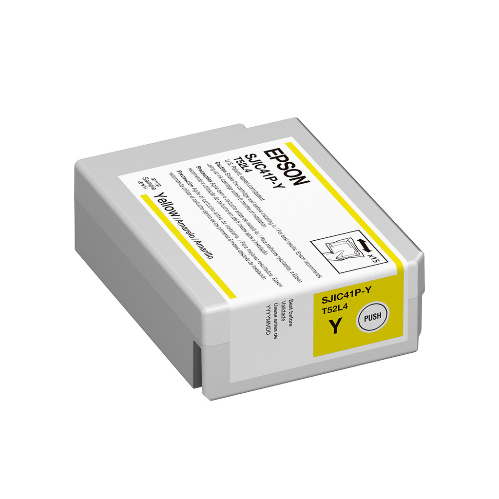 Epson Yellow ink cartridge for C4000 SJIC41P (Y)-C13T52L420
