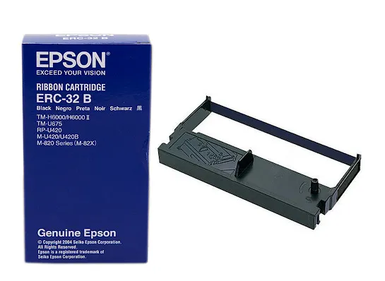 Epson cinta negra ERC32B tm-u675  TM-H6000