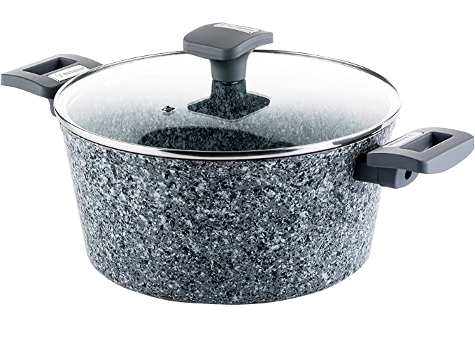 Westinghouse cacerola con tapa granito gris 24cm WCCC0070024GGY