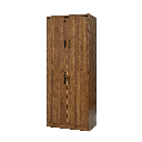LIBRERO CON PUERTAS 69CMX40CMX176CM