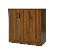CREDENZA CON PUERTAS 90CMX40CMX90CM