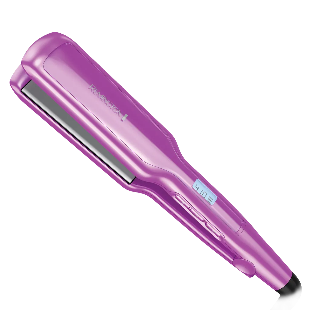 [DTF-BD00137] Remington alisadora cabello ceramica y turmalina 2" antiestatica morada S5520 (110) F