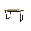 MESA COMEDOR 120CMX80CM PATA NEGRA