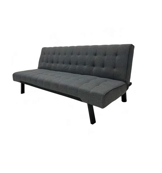 [TK-SF-31] SOFÁ CAMA TELA LINO GRIS