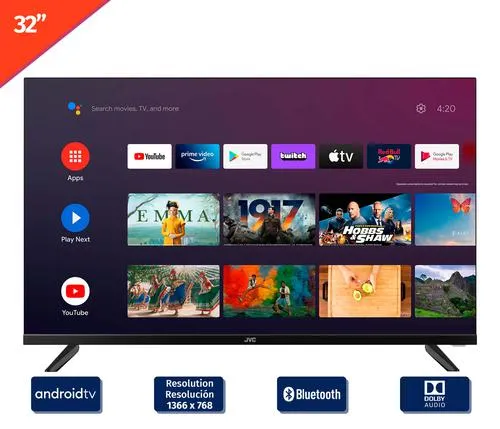 JVC Televisor 32" LED HD Android TV  LT-32KB127