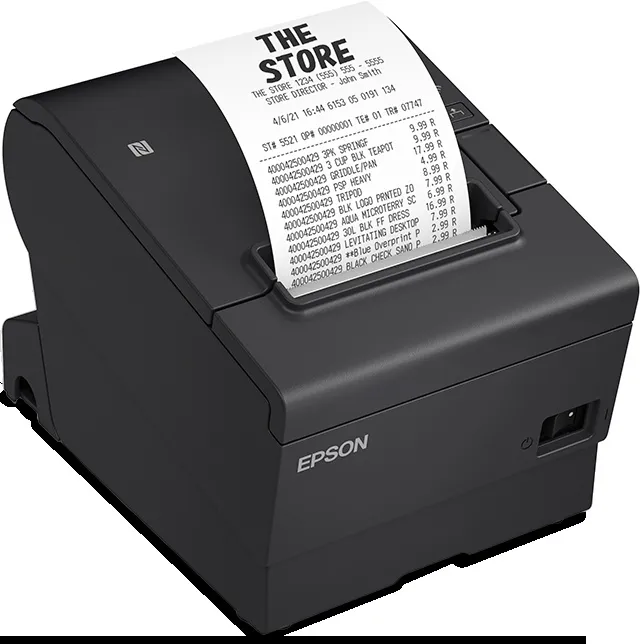 Epson impresora USB + ethernet TM-T88VII-052 negra  E04 - C31CJ57052