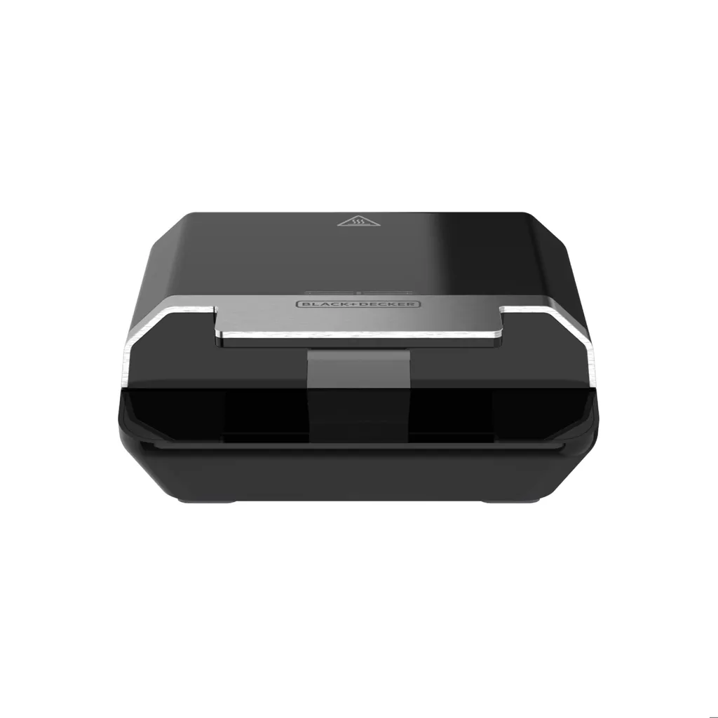[DTF-BD00416] Black + Decker sandwichera de facil limpieza anti-adherente inox negro - SM602F-1BDLA