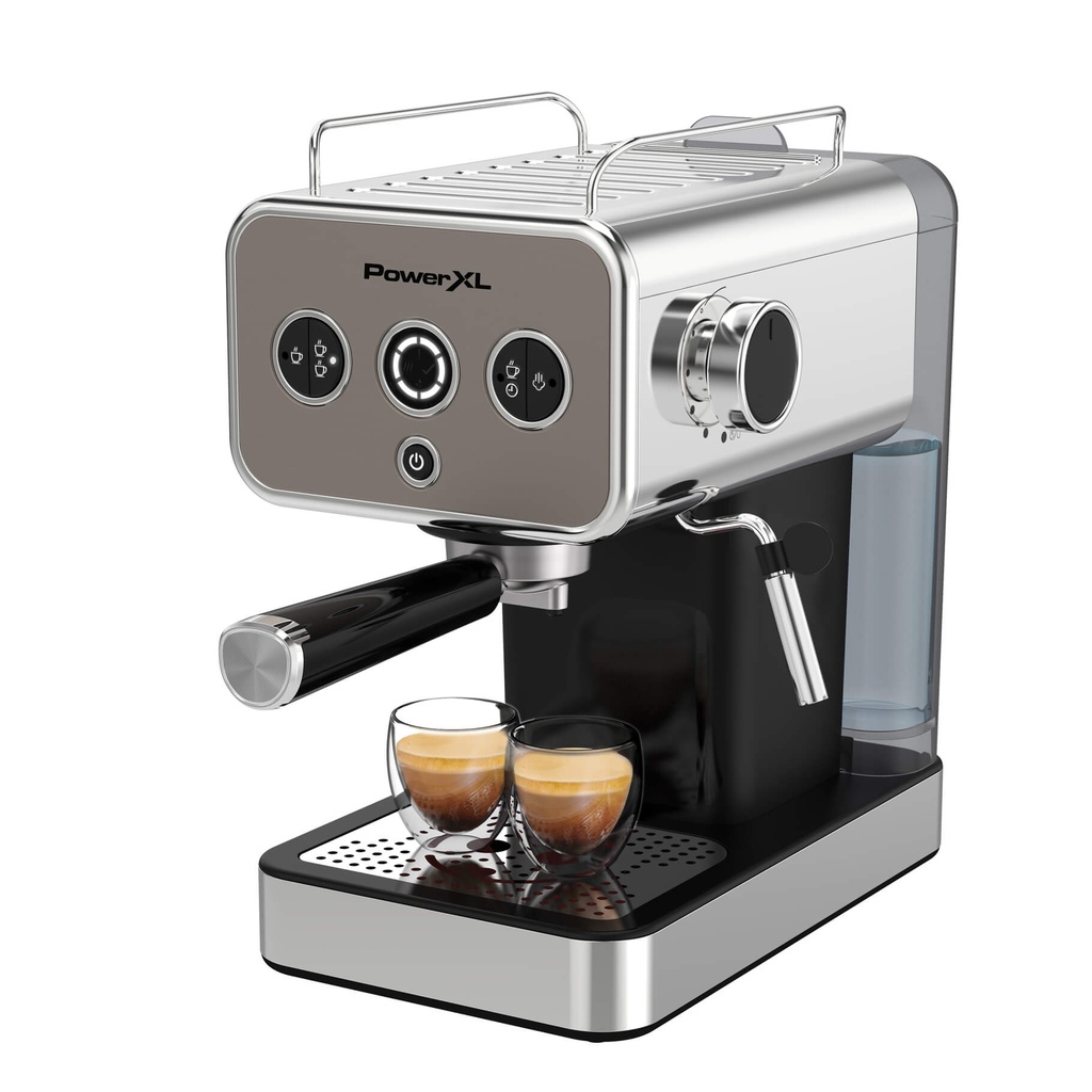 [DTF-XL00012] Power XL cafetera maquina espresso semiautomatica sencillo o doble - EM0112-0SPLA