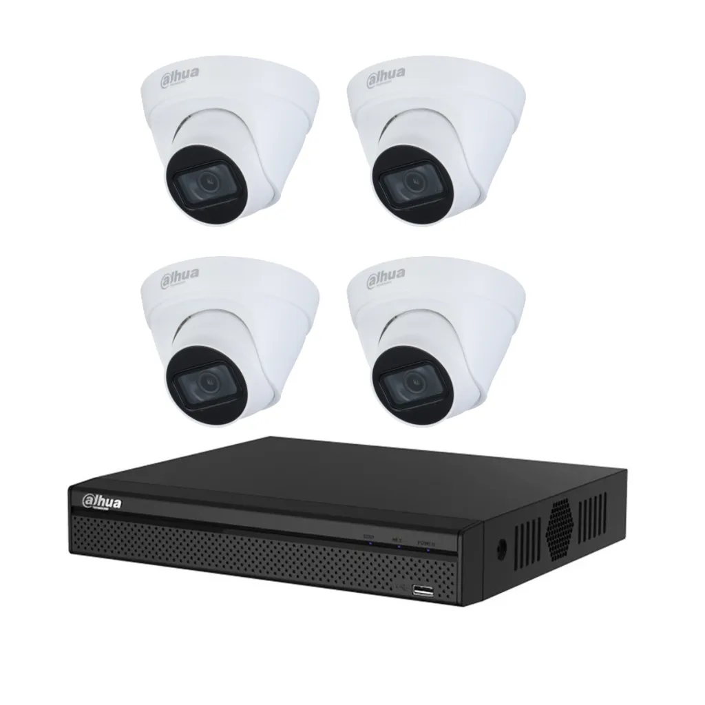 Dahua kit camaras 4Ch NVR - DH-KIT/NVR1104HS-P-S3/H/4-HFW1230S1P-0360B-S5-QH2 - 1.0.01.04.37131-0003