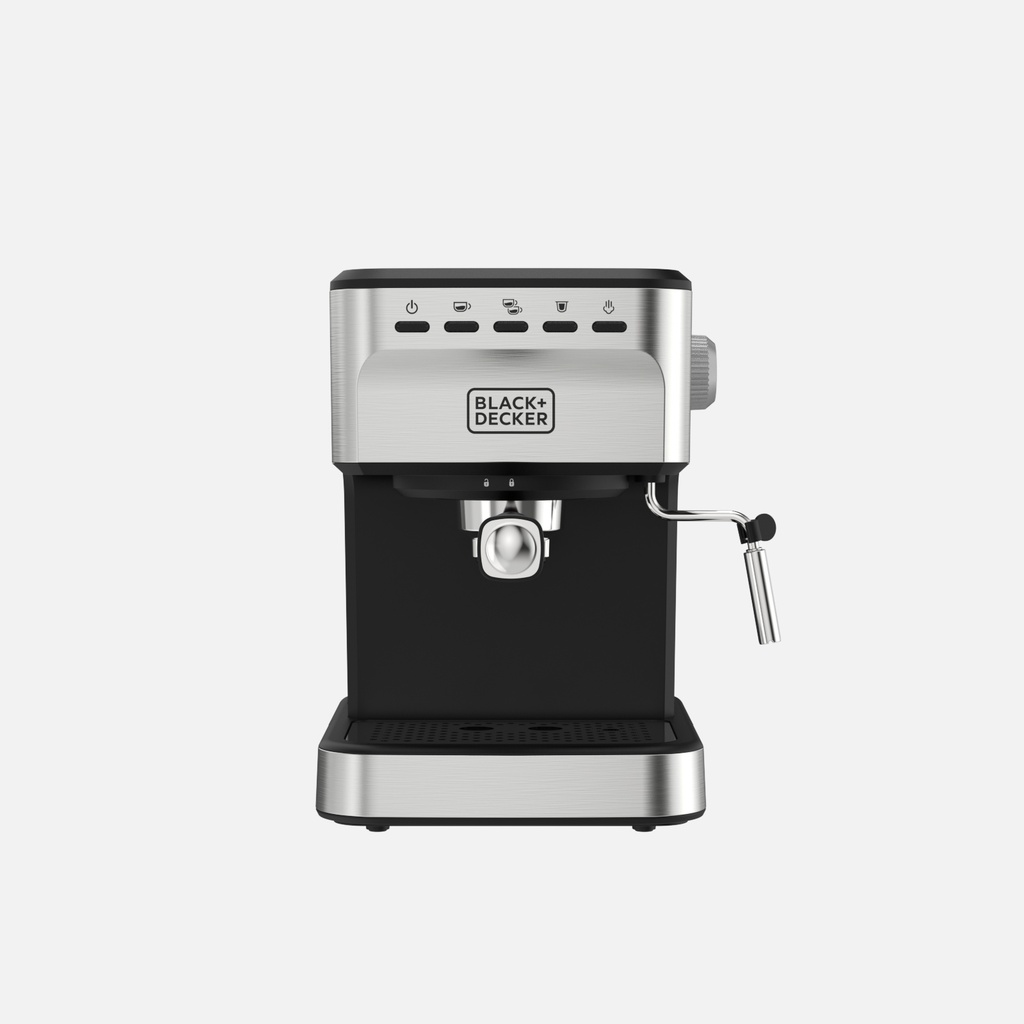 Black + Decker maquina de cafe semiautomatica espresso 20bar - EM0312-0SDLA
