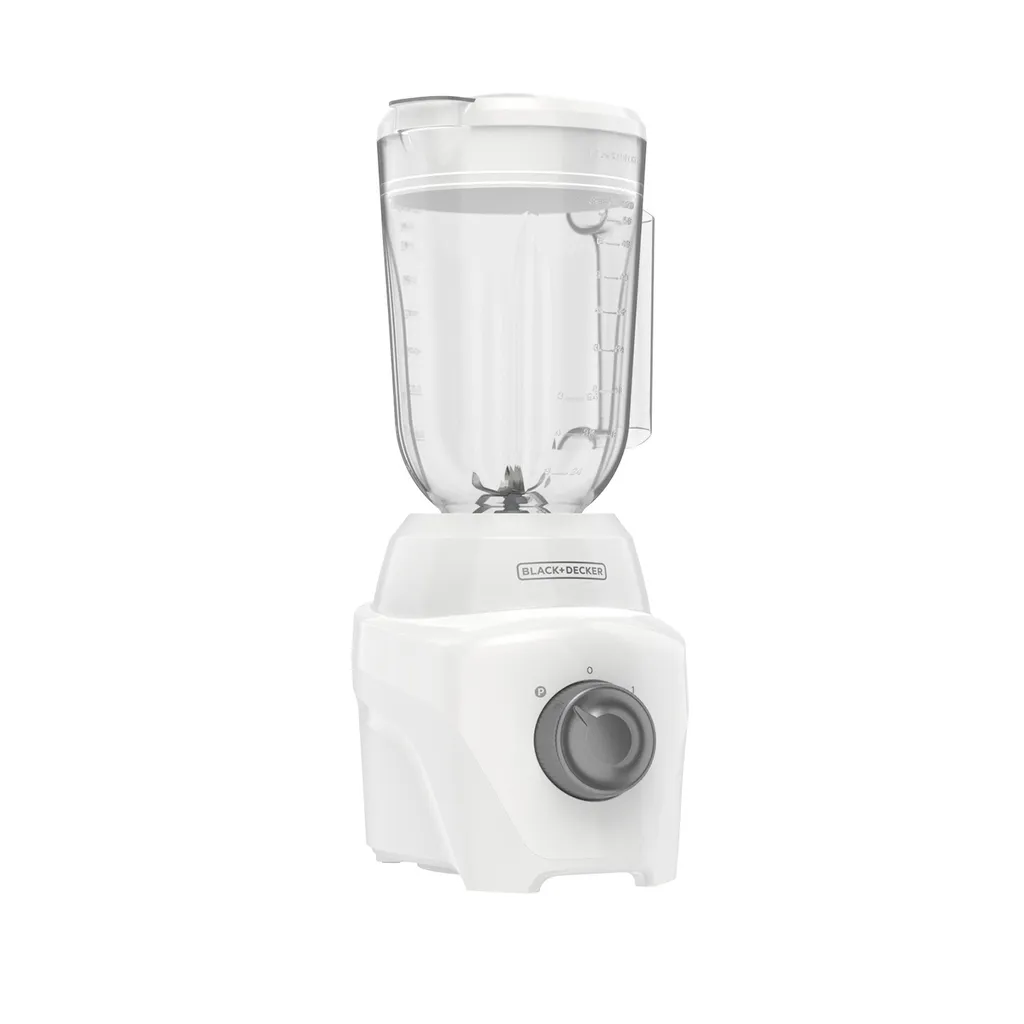 [DTF-BD00461] Black + Decker licuadora 2 veloc 700W 2 vaso plast 1.65L ice crush  Blanca - BL0877-0WDLA