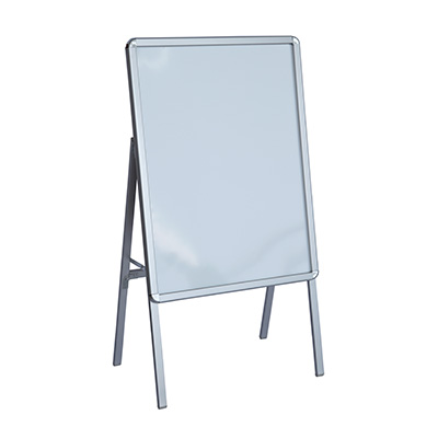 Pizarra acrilica con soporte 