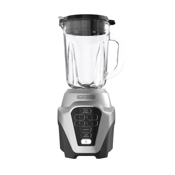 [DTF-BD00494] Black + Decker licuadora 4 veloc vidrio 1.5L 700w digital plateada - BL0976-1MDLA