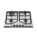Frigidaire Plantilla De gas empotrable de 24" vidrio 4 quemadores Acero inoxidable FTGY24R0EMS