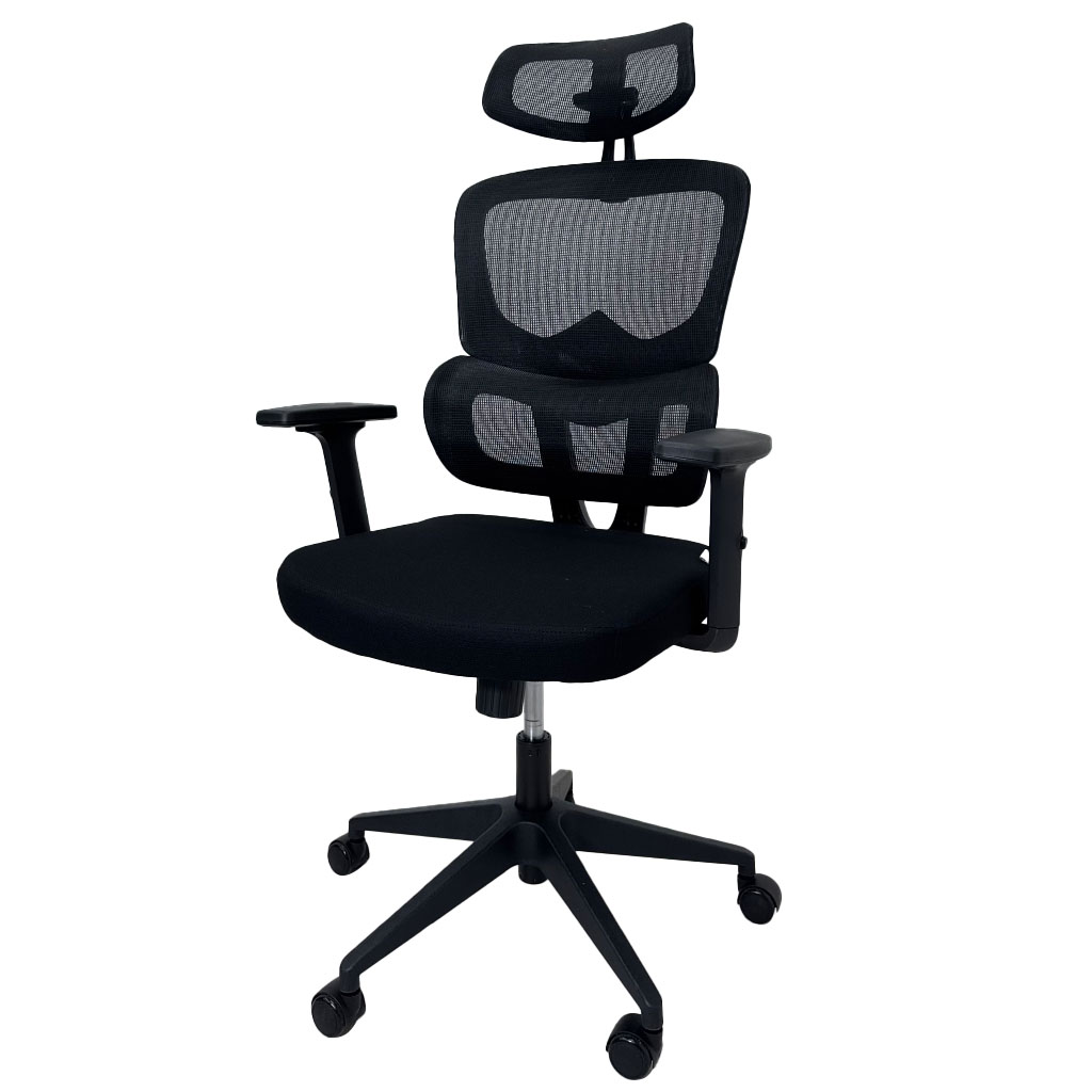 [TK-SI-70] SILLA SEMI-EJECUTIVA MALLA NEGRA