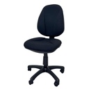 SILLA SECRETARIAL TELA NEGRA